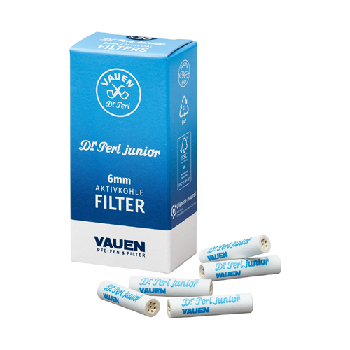 Dr. Perl Junior Activated Carbon Filter, 6mmø, 1x30 pcs.