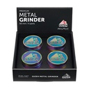 GIZEH Grinder ICY Metall 50mm Ø, 1 Stück