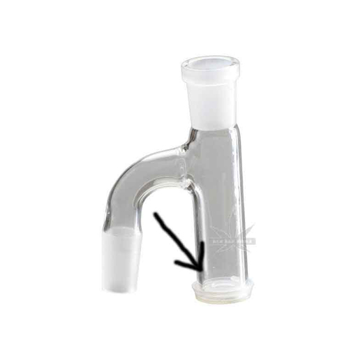 GLAS Aschebehälter, 18.8er Schliffe