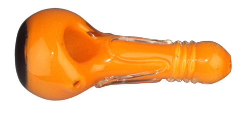 GLASS Color Pipe - approx. 12 cm Long