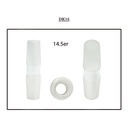 GLAS Doppelkupplung-oben & unten 14.5er