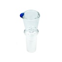 GLASS Sliding Head With 3-4 mm Hole, 18.8 mm Ground Joint