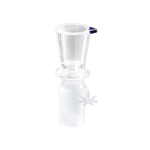GLASS Plug-in Head, Funnel, Narrow, 18.8 Ground Joint