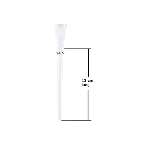 GLASS Downstem 13cm, 14.5 cm Cylinder