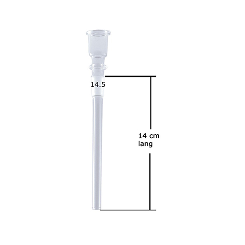 GLASS Downstem 14cm, 14.5 cm Cylinder (ES4Z)