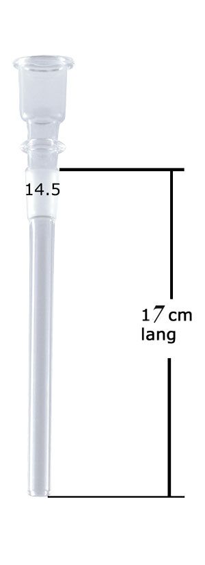GLASS Downstem 14.5 cm Cylinder