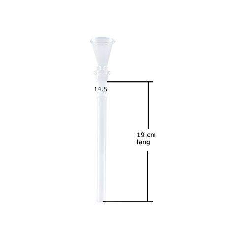 GLASS Downstem 19cm, 14.5 cm Funnel (ES6T)