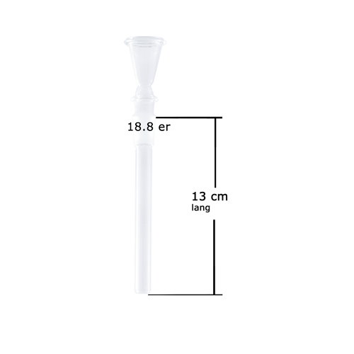 GLASS Downstem, 18.8 Cm, 13 cm Funnel