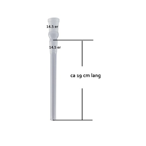 GLASS Coupling, 14.5 Mm, 19 cm (E6)