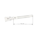 GLASS Slot Diffuser Coupling, 18.8 Mm, 14 cm