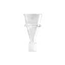 GLASS Plug Head, 14.5 mm Funnel Ring