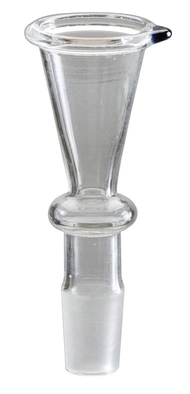 GLASS Plug Head, 14.5 mm Funnel, Large