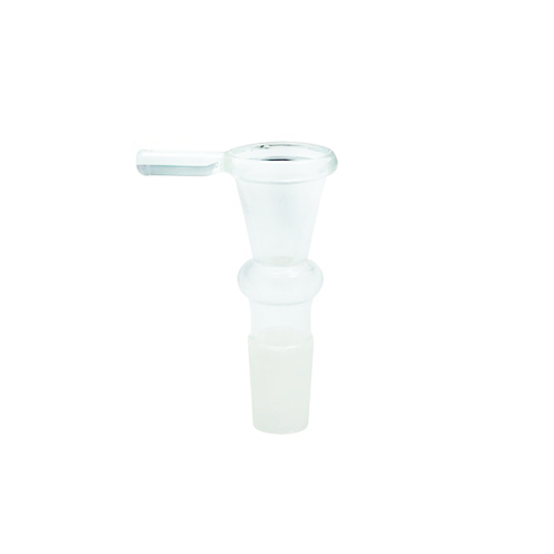 [EK11G] GLASS Plug Head, 14.5 mm Funnel, Small, Handle
