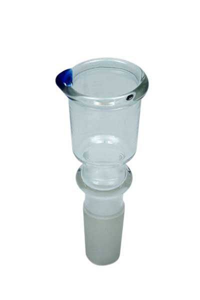 GLASS Plug Head, 14.5 mm Cylinder, Small
