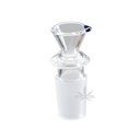 GLASS Plug Head, 18.8 Cm, Smooth