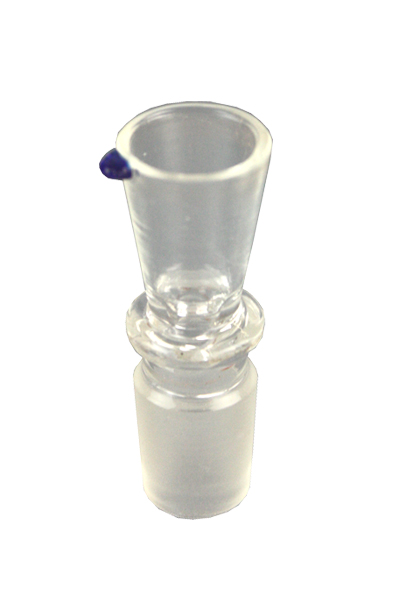 GLASS Plug Head, 18.8 Cm, Smooth, Hole 2-3 mm