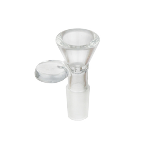 GLASS Plug Head, 18.8 Cm, Smooth, Hole 2-3 mm