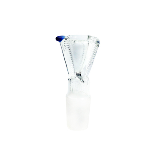 GLASS Plug Head 18.8 mm Slip Head Heavy, Funnel