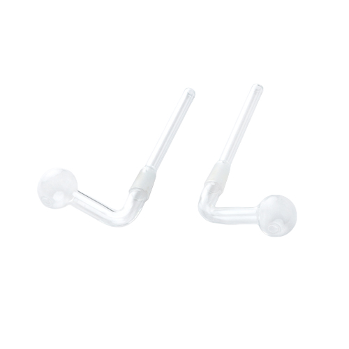 Curved Glass Oil Burner. 1 Piece, 14.5mm Cut