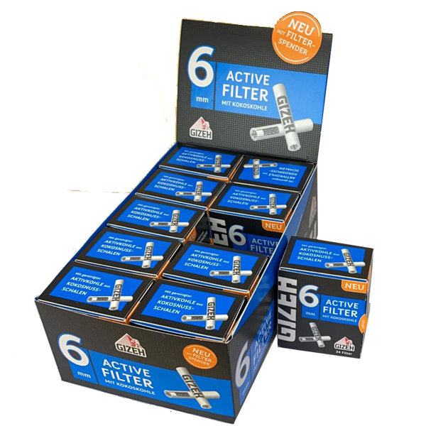 Gizeh ACTIV Filter Slim 1x34er-6mmŘ