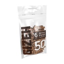 Gizeh ACTIV Filter Slim 1x50er, Brown, 6mmØ