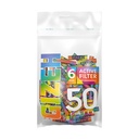 Gizeh ACTIV Filter Slim 1x50, RAINBOW, 6mmø