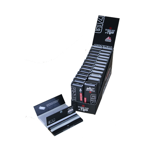 Gizeh Schwarz Queen Size-1 1/4 Format+Tips