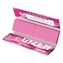 Gizeh KS Slim 26er, Pink mit Tips, Extra Fine