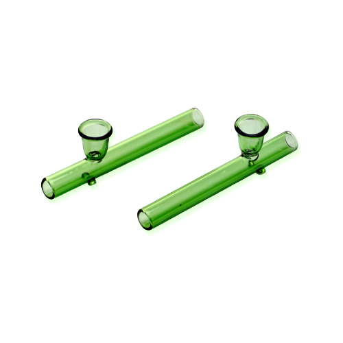Glass Kawumm, Green Shotgun Pipe, 9mm Ø, 10cm