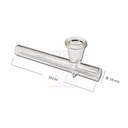 Glas Kawumm, Shotgun Pipe, 10cm, 14mm Ø