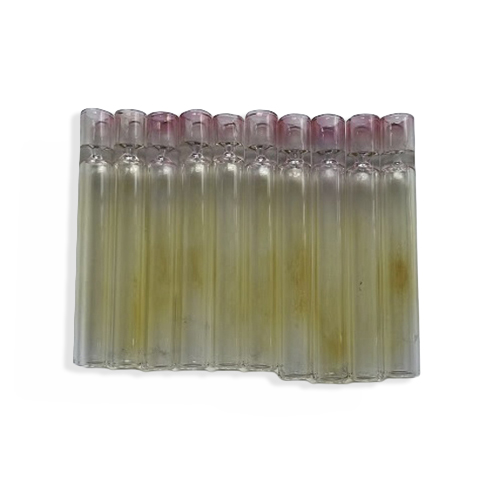 Glass One-hitter, VE10, Solid Cigarette Pipe, 9 cm