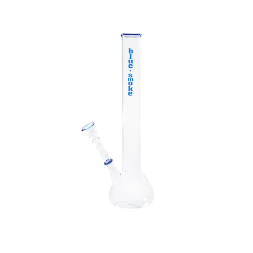 Glass Bong Blue Smoke, 38 Cm, 42 mm Ø, 14.5 mm Ground Joint