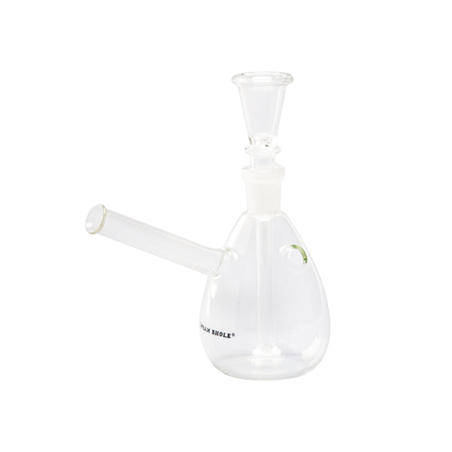 Glasbong tropfenförmig, 14cm, 14.5er Schliff