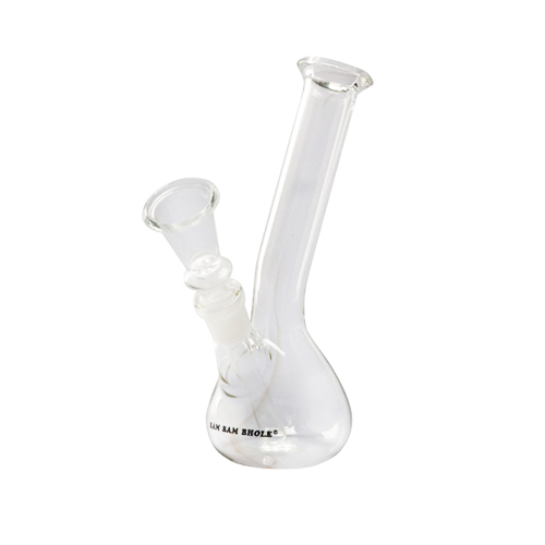 Glasbong, 16 cm Höhe, 14.5er Schliff