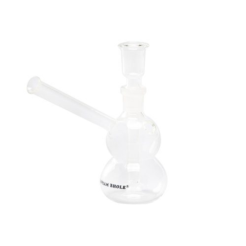 Glass Bong, 2-ball, 11 Cm, 12.5 cm