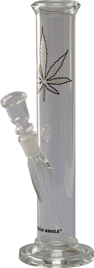 Glasbong, 26 cm Höhe, 14.5er Shillum, 42mm Ø