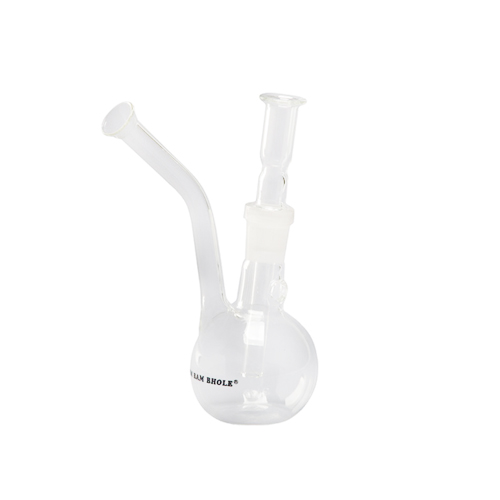 Glass Bong, Ball Base, 13 Cm, 14.5 mm Ground Joint