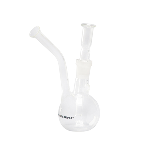 Glass Bong, Ball Base, 17 Cm, 14.5 mm Ground Joint