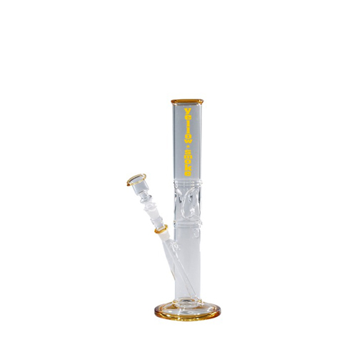 Glasbong-14.5er, 33cm, Yellow Smoke, Ice, 42mm Ø