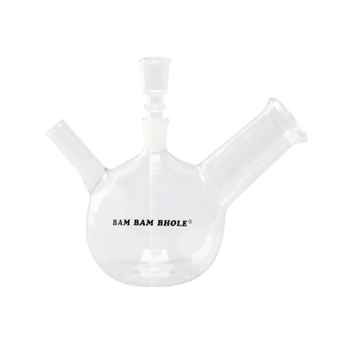 Glass Bong - 14.5 cm - 17 Cm, 'piggy, Large