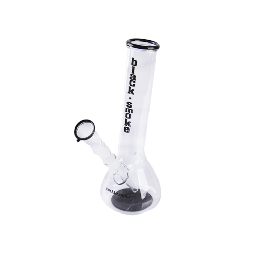 Glass Bong, 14.5 Cm, 24 Cm, Black