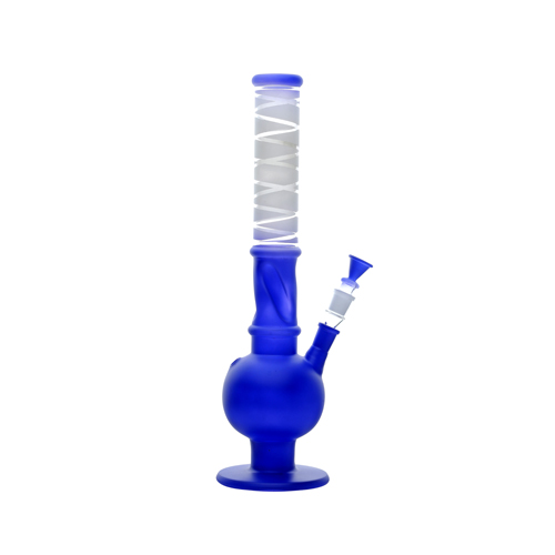 Glass Bong, 18.8 Cm, 44 Cm, Ice Blue, 50 mm Ø