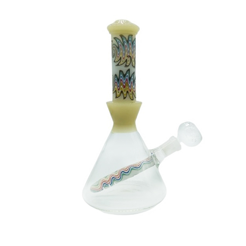 Glass Pipe, Artwork Glass Bong 20cm