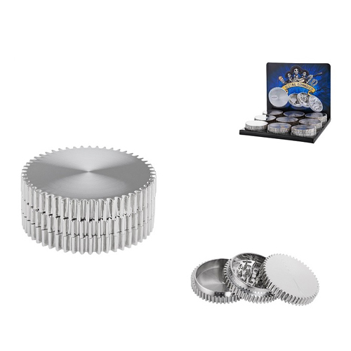 Grinder, Metall, 3 teilig, 55mmØ, 25mm hoch