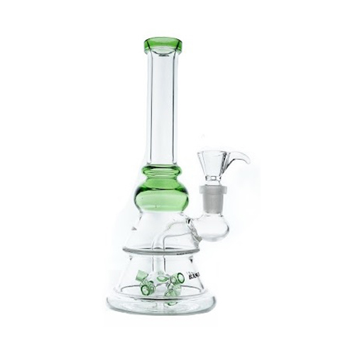 Grüne Wasserpfeife mit einzigartiger Dusche, 20cm