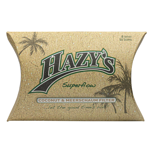 Hazy's Coconut & Meerschaum Filter 6mm,50 Shorties