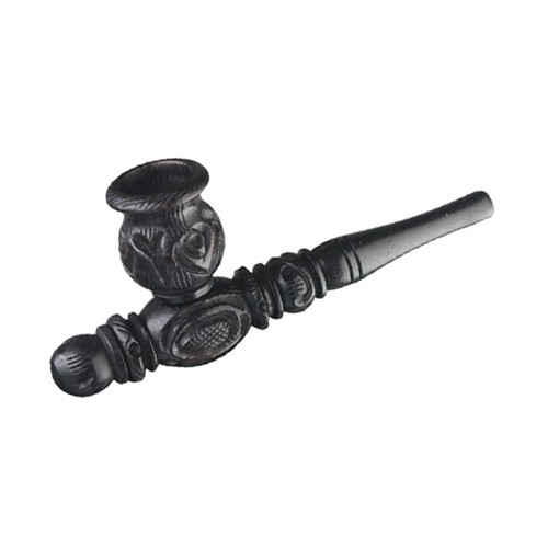 Wooden Variation Pipe/shillum, approx. 15 cm