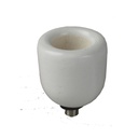 Holzkopf, Schraubkopf, schwarz, 15mmØ, 3cm hoch