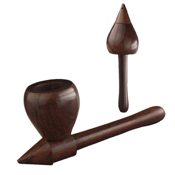 Wooden Pipe Mushroom Pipe, approx. 10 cm