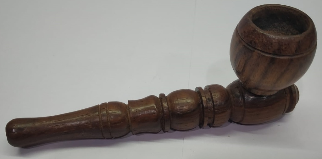 Wooden Pipe, approx. 11 Cm, Screw-on